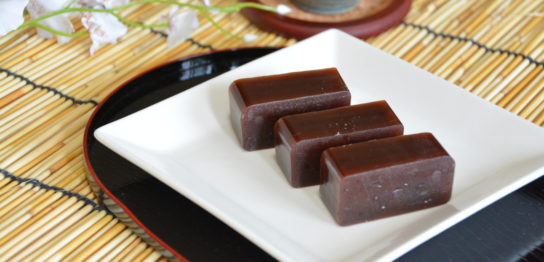 羊羹の写真素材