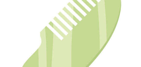 くし 赤ちゃん イラスト